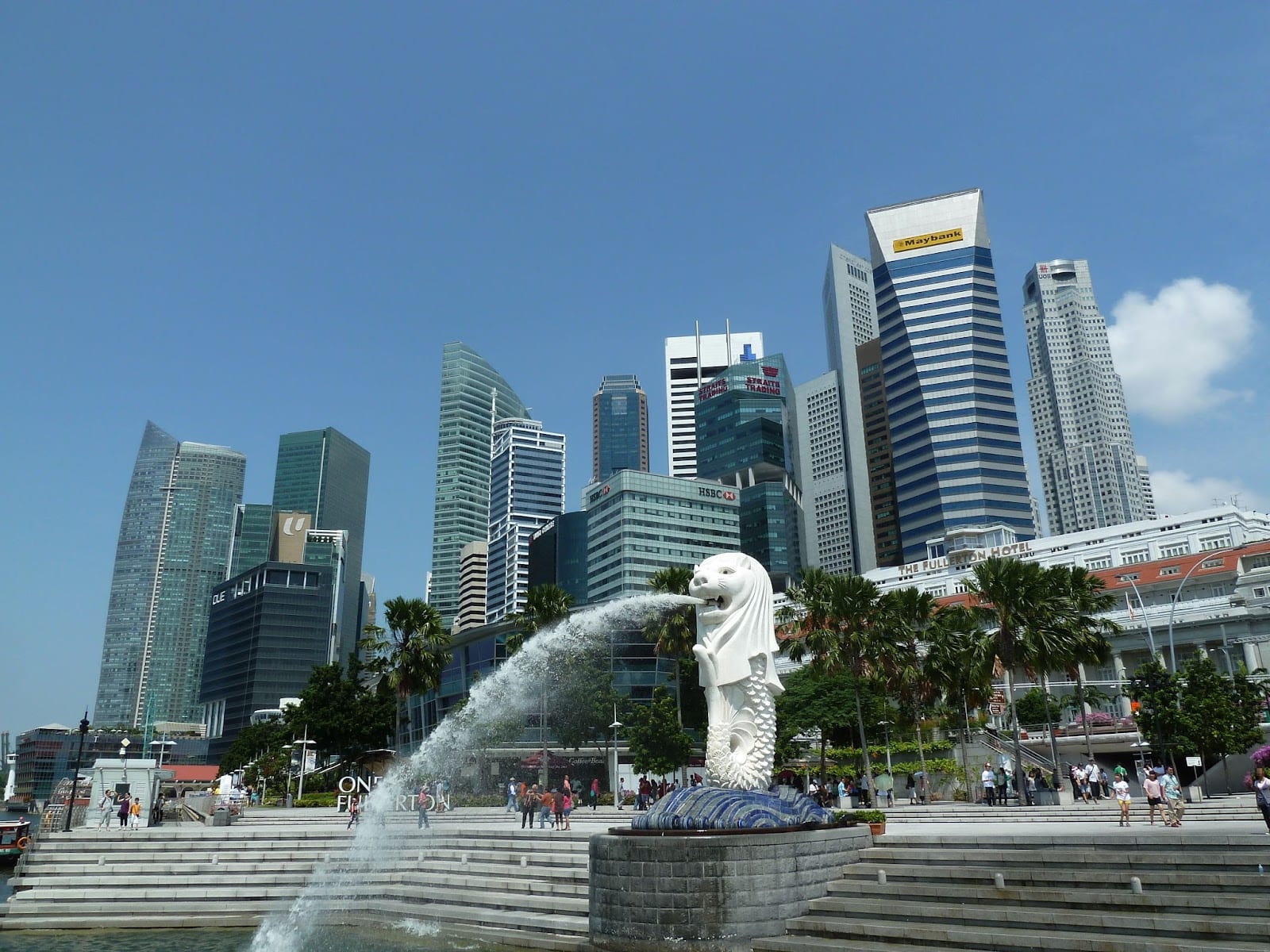 Singapore Central Business District and Financial Marina Bay skyline representing ACRA corporate services hub
